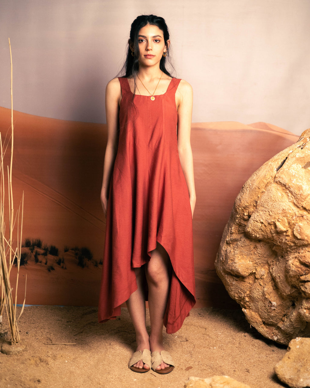 High-Low Muse Dress